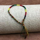 2020 Hot Multi Color Buddhist Handmade Knots Lucky Rope Bracelet Adjustable