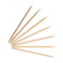 10pcs nail wood stick sticks cuticle pusher remover manicure pedicure care LJ