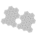 20pcs Set Plastic Net Pond Protector Floating Cover Net Cats Heron Deterrent