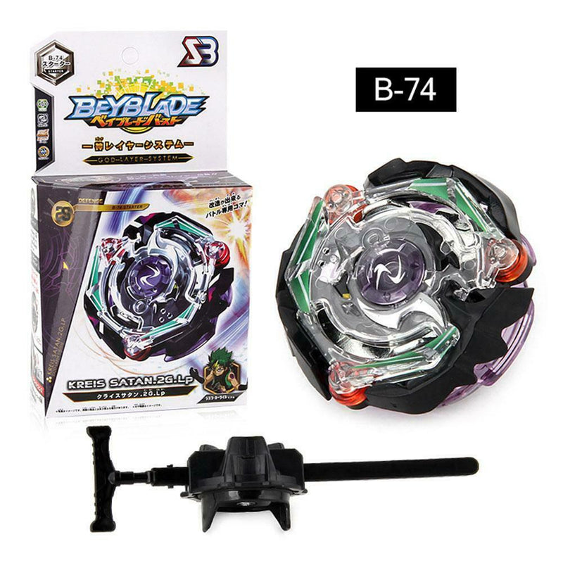Alloy Burst Gyro Fighting Gyroscope Spinning Toys Gifts with Launcher