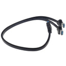 2Port 50cm USB 3.0 Type A Female to Motherboard-Header 20-Pin Cable Adapter