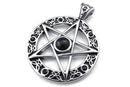 Jewelry Stainless Steel Retro Celtic Pentagram Amulet Men's pendant with 50