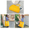 Fashion Women Handbag Canvas Totes Large Capacity Shoulder Bag (Yellow)