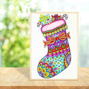 5D DIY Special Shaped Diamond Painting Socks Cross Stitch Mosaic Craft Kits
