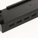 Vertical Stand Charging Station 4 Ports USB Hub Dock Bar for Nintendo Switch