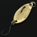Spoon 006 6 pcs 2.5g 2.8cm Zinc alloy hard fishing bait spoon Seed bait wit X7B7
