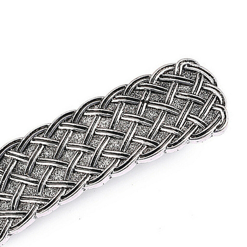 2Pcs Floral French Barrette Celtic Large Hair Clip Clamp Hairpin Clasp