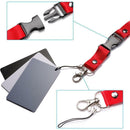 5'' x 7'' 18% Gray Card for Digital and Film Photography w/ Premium Lanyard