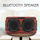 Wireless Bluetooth Speaker Wood Subwoofer Audio Bluetooth Speaker Hi-Fi Fm