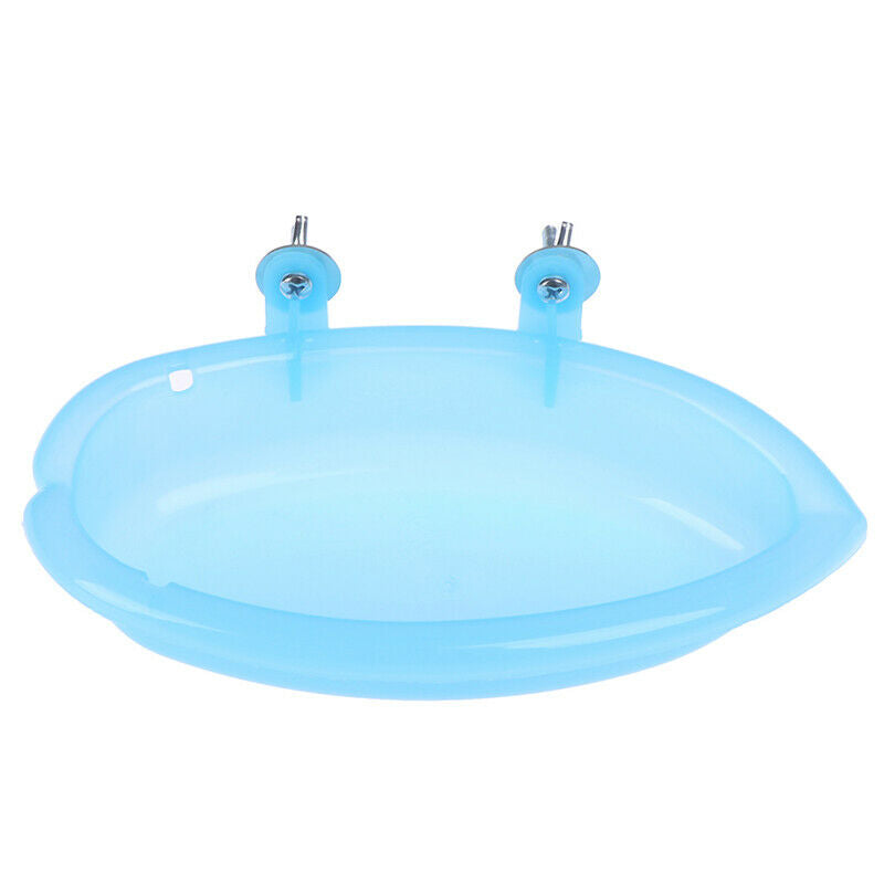 Parrot Bathtub Pet Cage Accessories Bird Bath Shower Box Bird Cag N`US