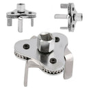 Universal Alloy Car Tool 3 Jaws Oil Filter Wrench Adjustable Spanner Remover