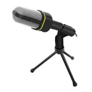 Professional 3.5mm Podcast Studio Microphone Mic for Skype Desktop PC