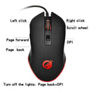 G70 USB Wired RGB Backlit Gaming Mouse 6 Button 3600DPI Computer Mouse Mice