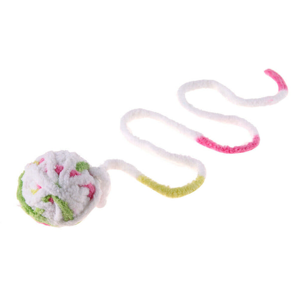 Pet Puppy Chew Toys Wool Tease Cat  Ball  Claws Scratching Ball Toys #gib