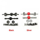 for WPL 4X4 Truck Front and Rear Metal Shaft Shell DIY Modified Upgrade Acc D2W1