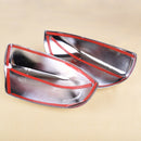 2x L&R Chrome Side Rearview Mirror Cover Trim fit for Jeep Cherokee KL 2014-2019