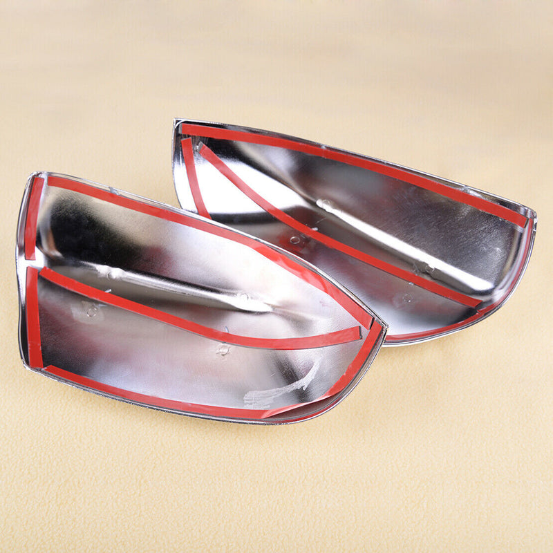 2x L&R Chrome Side Rearview Mirror Cover Trim fit for Jeep Cherokee KL 2014-2019