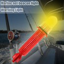 Ocean Fishing LED Light Float Waterproof Night Lamp (Yellow Double Battery) A