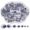 700pcs Wiggle Googly Eyes with Self-adhesive DIY Scrapbooking Crafts