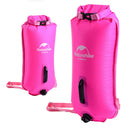 High Visible Waterproof Swim Buoy Inflatable Dry Bag Sea Swimming Floats Pink