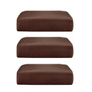 3 Pieces Stretch Sofa Seat Cushion Protector Couch Slipcovers Armchair Cover