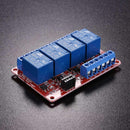 4-Channel 12V Relay Module with Optocoupler H/L Level Triger for Arduino