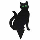 3pec Black Metal Scare Cats Pest Control Scarer Repeller Cat Deterrant Blac I2P2