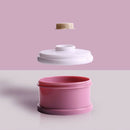 4 Layer Portable Baby Food Storage Box Essential Cartoon Milk Powder Contai