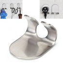 Shaver Shelf Stainless Steel Razor Holder Razor Rack Bathroom Razor H 3C