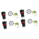 4x PRO Pneumatic Regulator And Mini Air Filter Oil