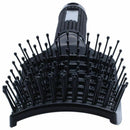 Vented Styling Hair comb Detangling Thick Hair Massage Brush Black