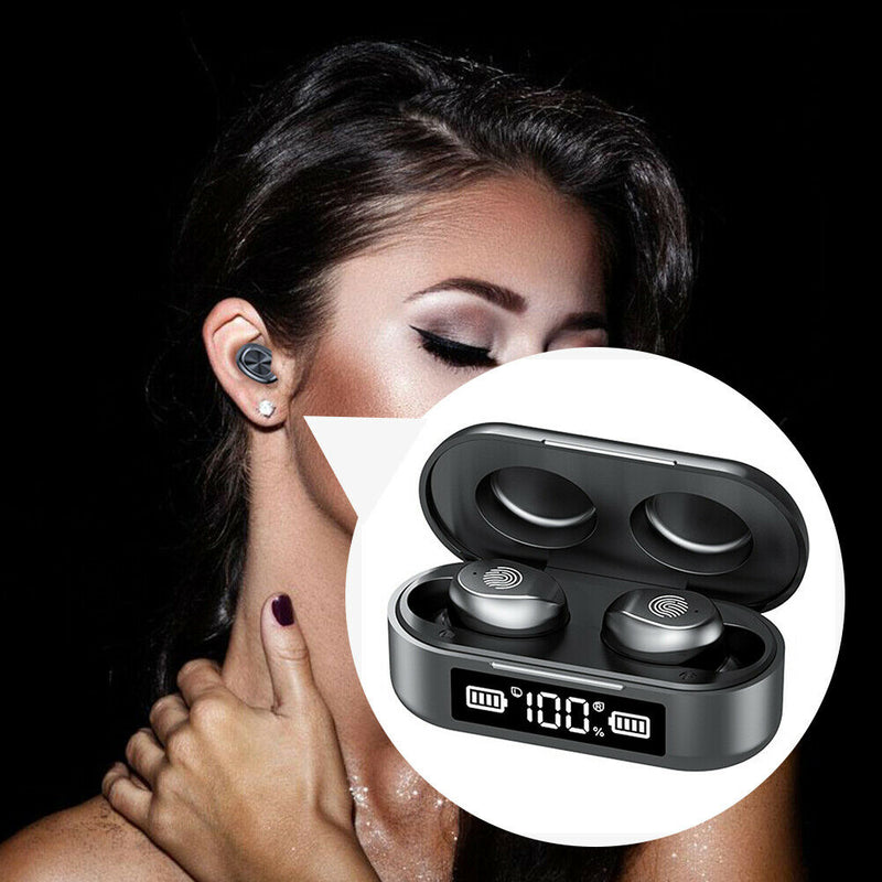 F9 TWS Bluetooth 5.0 In Ear Earphones Mini Wireless Stereo Earbuds with Mic A