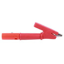 Pair Insulated Alligator Clip Test Lead Crocodile Clamps with Banana Plug