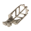 2x Cast Steel Universal Pedals Foot Pegs Footrests for Motorcycle Dirt Bike