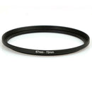 8pcs Metal Camera Lens Filter Step Up Adapter Rings for DSLR Camera Parts