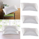 100% Cotton White Stripe Home&Hotel Standard Pillowcases Covers Bedding P