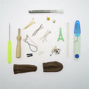 50 Colors Wool Felt + Needles Felt Tool Set Needle Felting Mat Starter Tools