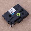 Black on White Label Tape fit for Brother P-Touch H100LB H100R H300 TZe-231 12mm