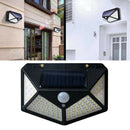 5W Solar Powered IP65 Garden Light Outdoor Wall Lamp for Gate Corridor Villa