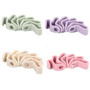 6pcs Wardrobe Space-saving Stack Hanger Hooks Plastic Coat Closet Hanger Ra JR