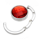 Folding Purse Handbag Holders Crystal Bag Hook Hanger Hold Lady Red Portabl I8H5