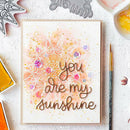 Words You are my sunshine metal Cutting Dies Stencils For Card Craft Decor TB TE