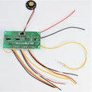 Huina 350 550 2.4G 50 Meters 15CH Remote Control and Receiver Board Radio S K6V9