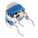 100 Pieces of 50K 503 Ohm Breadboard Trimmer Trimpot Potentiometer Blue