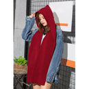 2x Women Winter Hooded Scarf Ladies Shawl Pashmina Stole Blanket Wrap Beanie