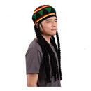 Rhasta Rasta Hat Jamaica Beanie Knit Crochet Slouchy Bob Marley Reggae Styl