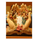 Religion God Hand Hold DIY Diamond Painting Embroidery Cross Stitch Kit