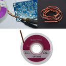 5pcs 2.0mm Desoldering Braid Solder Remover Sucker Flux Wick Cable Wire Lead