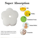 5 x White Oil Sponge Spa Scum Sponges Removes Oils & Grease Hollow Flower