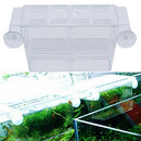 Aquarium Fish Tank Guppy Double Breeding Breeder Rearing Trap Box Hatchery Delux